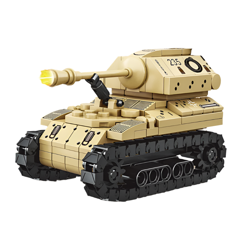Hemasa Militarys Trucks Camouflage Commando Armored Car Antiaircraft Gun Off Roader Building Blocks /Model Sets Bricks Kids Kits