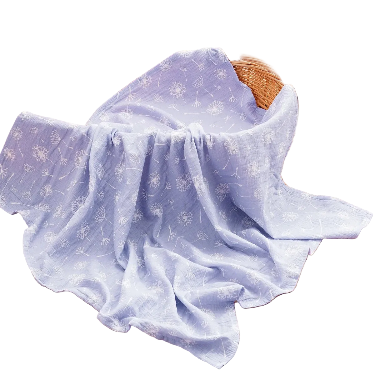 Tejesa All Season 100% Cotton Baby Muslin Swaddle Blanket/ Newborn Bath Towel/100x100cm