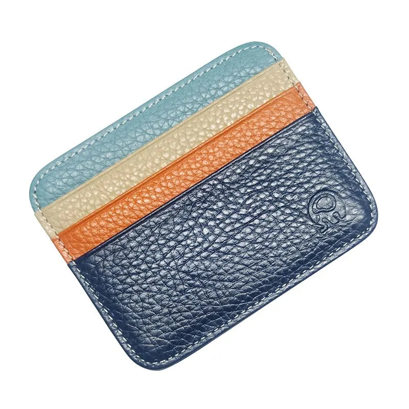 Hemasa Small Round Layer Change Bag Card Holder Drivers License Bag