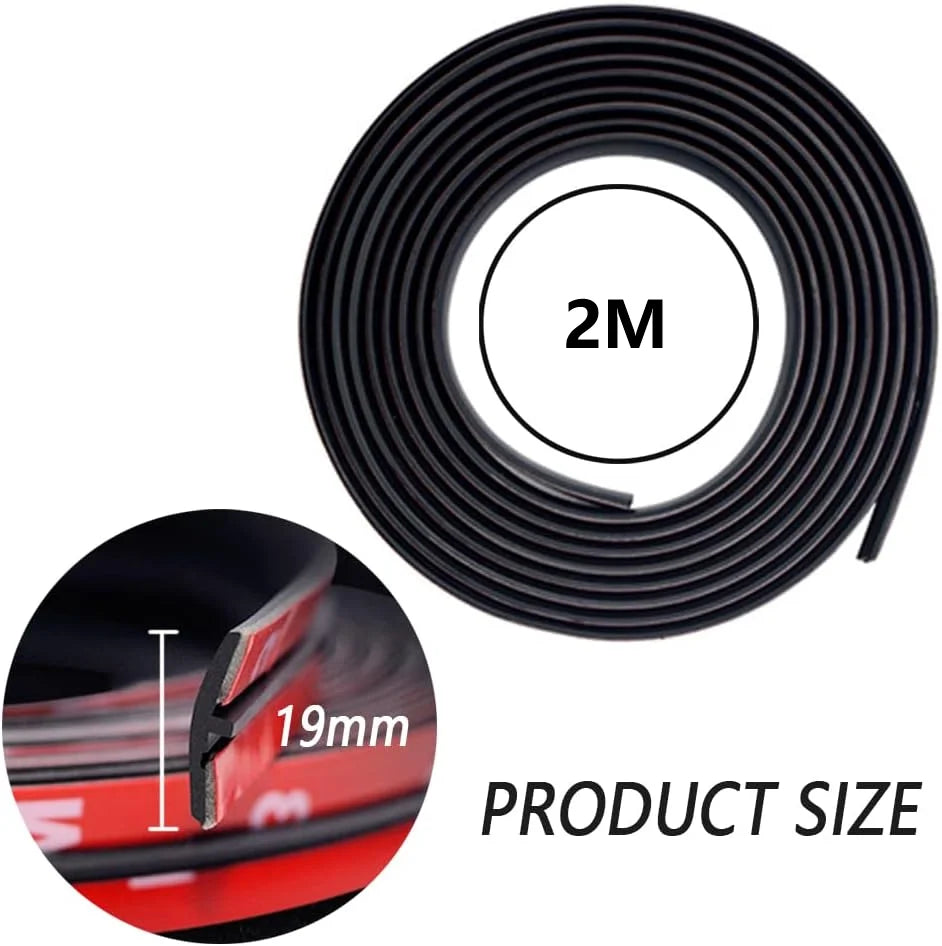 14/19mm Car Rubber Seals Edge Sealing Strips Auto Roof Windshield Car Rubber Sealant Protector Seal Strip Window Seals for Auto