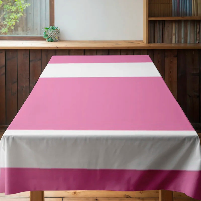 Tejesa Waterproof Tablecloth for Dining Room  Overlay Table Cover Party Decor /Luxury Table Linens Home Kitchen Table
