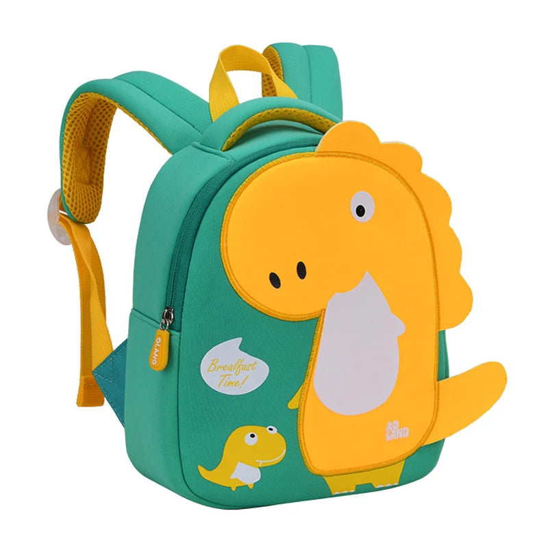Cartoon Dinosaur Baby Backpacks Anti-lost Cute Mini Kawaii Double Shoulder Bags For Kindergarten School Bag Boys Kids Satchels