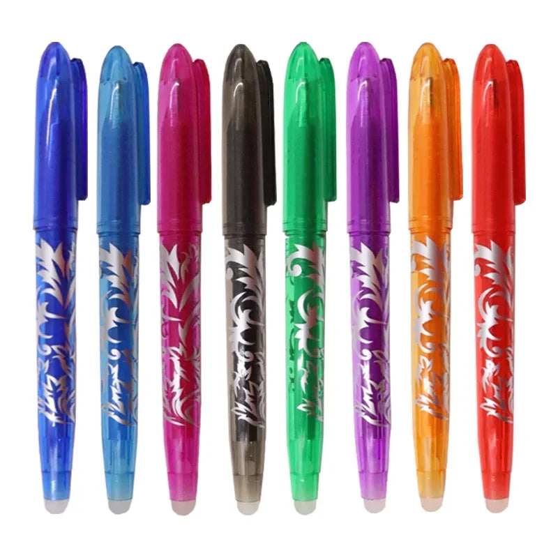 Hemasa 8/4pcs Multi-Color Erasable Gel Pen 0.5mm Tip Painting Writing Drawing School  Pens