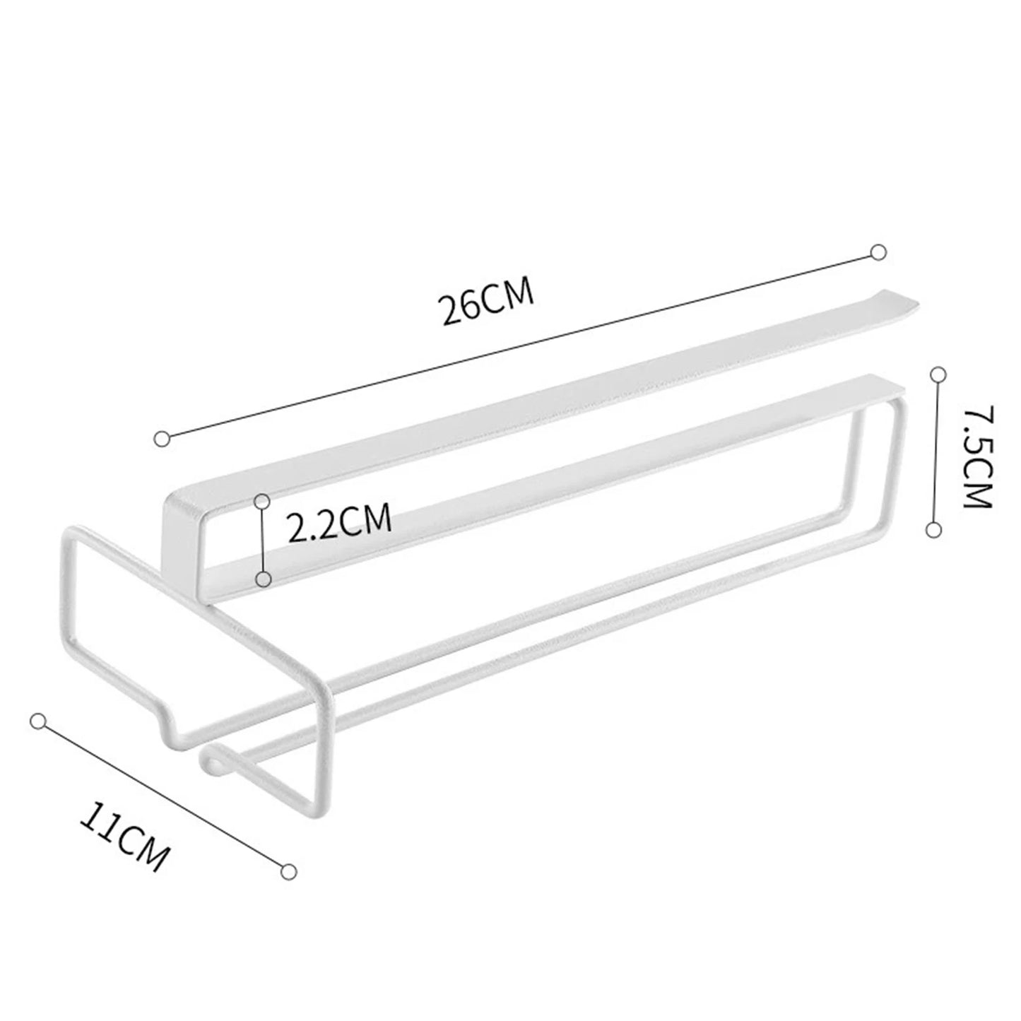 Wine Glass Holder,Under Cabinet Wine Glasses Rack for Bar Restaurants,Metal Hanging Sturdy Goblet Storage Racks Kitchen Tools
