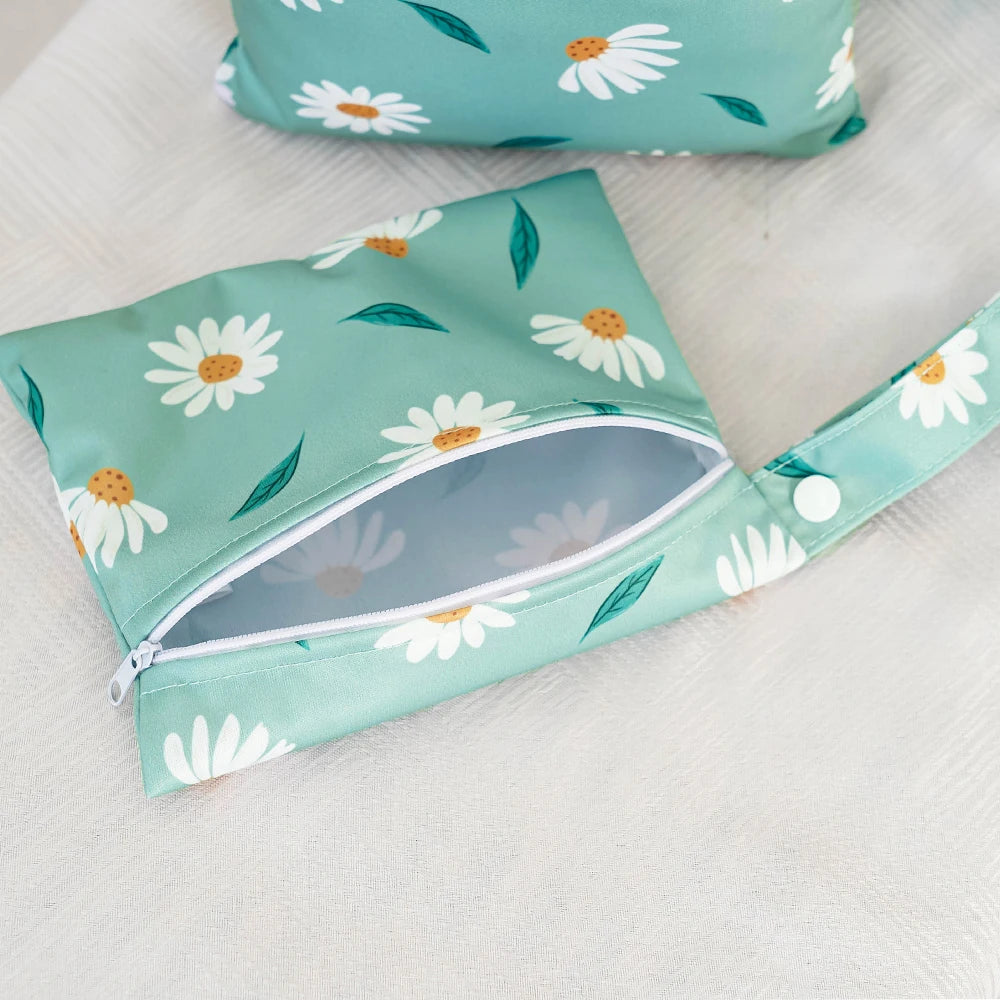 Tejesa 3pcs Set Washable Reusable Baby Blanket Storage Bag /Easy Carry Multifunctional Travel Bag