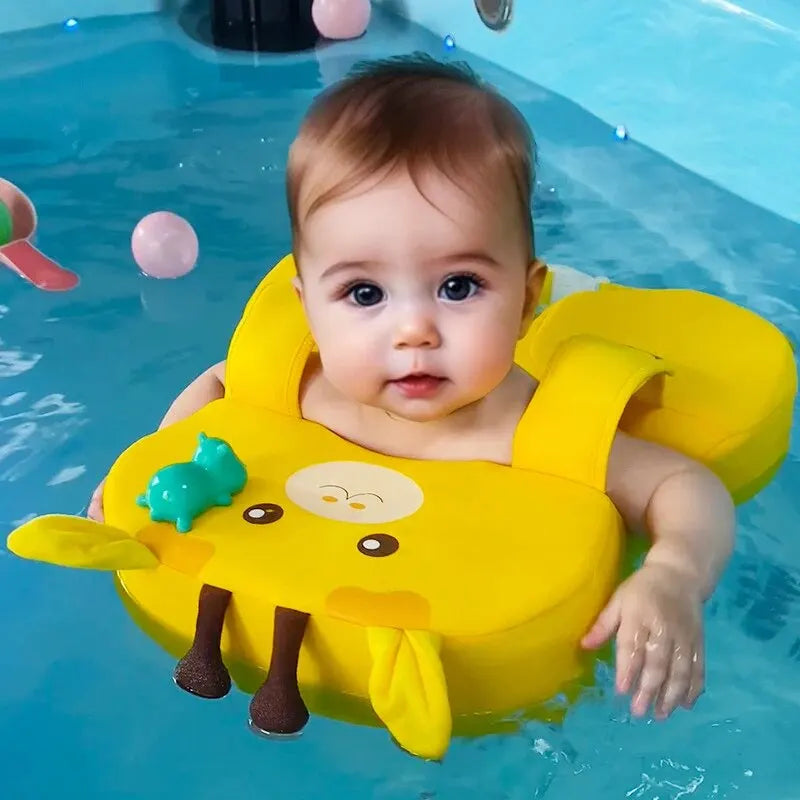 Hemasa Baby Swimming Pool Floats Non Inflatable Infant Swim Buoyant Ring Perfect For Toddlers And Kids (6-36 Months)