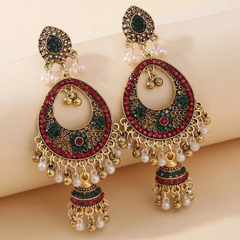 Hemasa  Beads Tassel Long Earrings  Ear rings for  Women /Ladies Gift