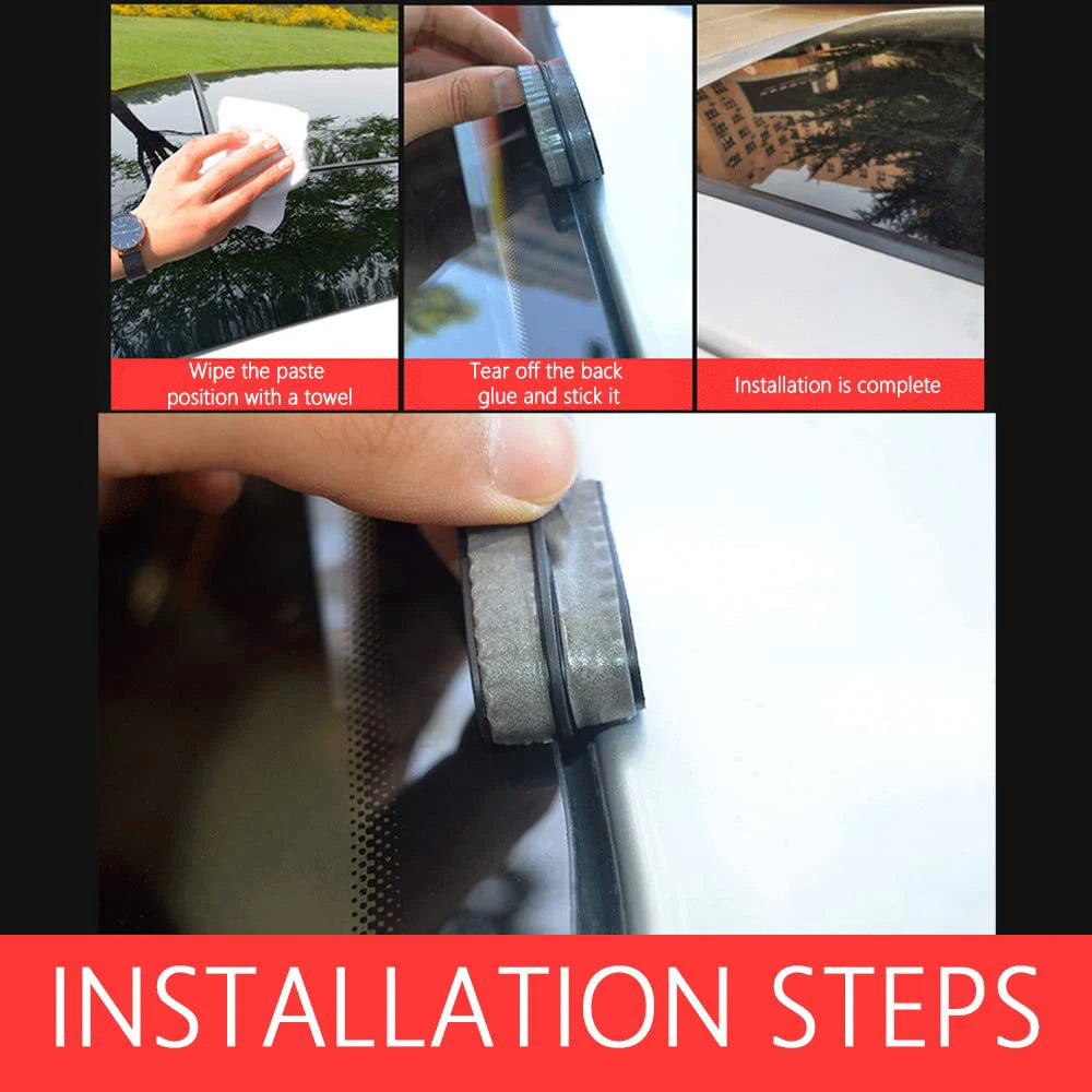 14/19mm Car Rubber Seals Edge Sealing Strips Auto Roof Windshield Car Rubber Sealant Protector Seal Strip Window Seals for Auto