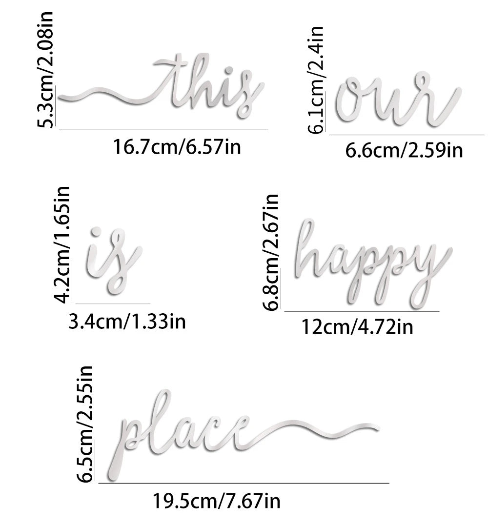 Hemasa Mirror acrylic three-dimensional wall paste bedroom living room kitchen wardrobe self-adhesive decoration living room decoration