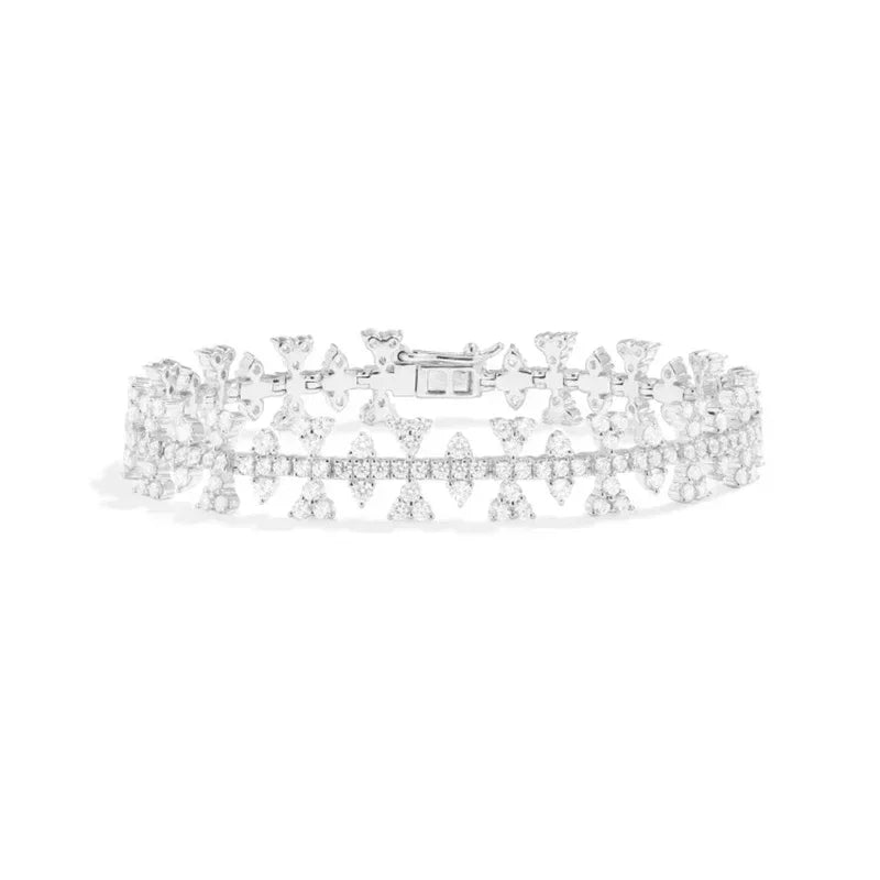 Tejesa LI KI 925 Sterling Silver High Quality 2023 October New Love Color Diamond Earrings Necklace Bracelet Ring Exquisite Jewelry