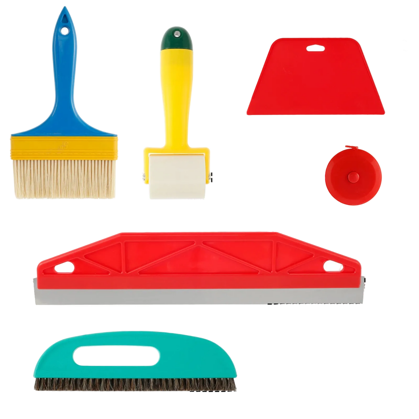 Tejesa 13/7pc Wallpaper Smoothing Tool Kit Applying Wallpaper Scraper Tint Film Installation Carving Gadget for Peel Sticke Wallpaper