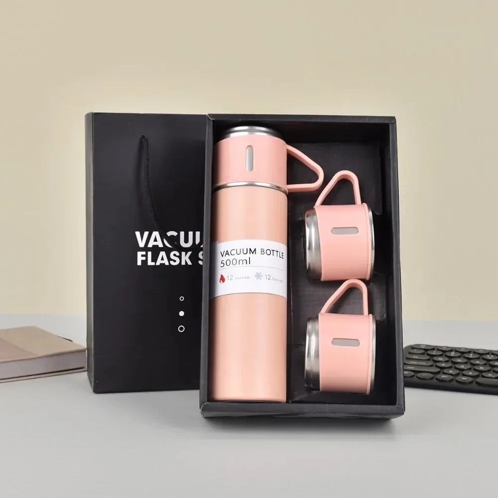 Hemasa 500ML 304 Stainless Steel Vacuum Insulated Bottle Gift Mug