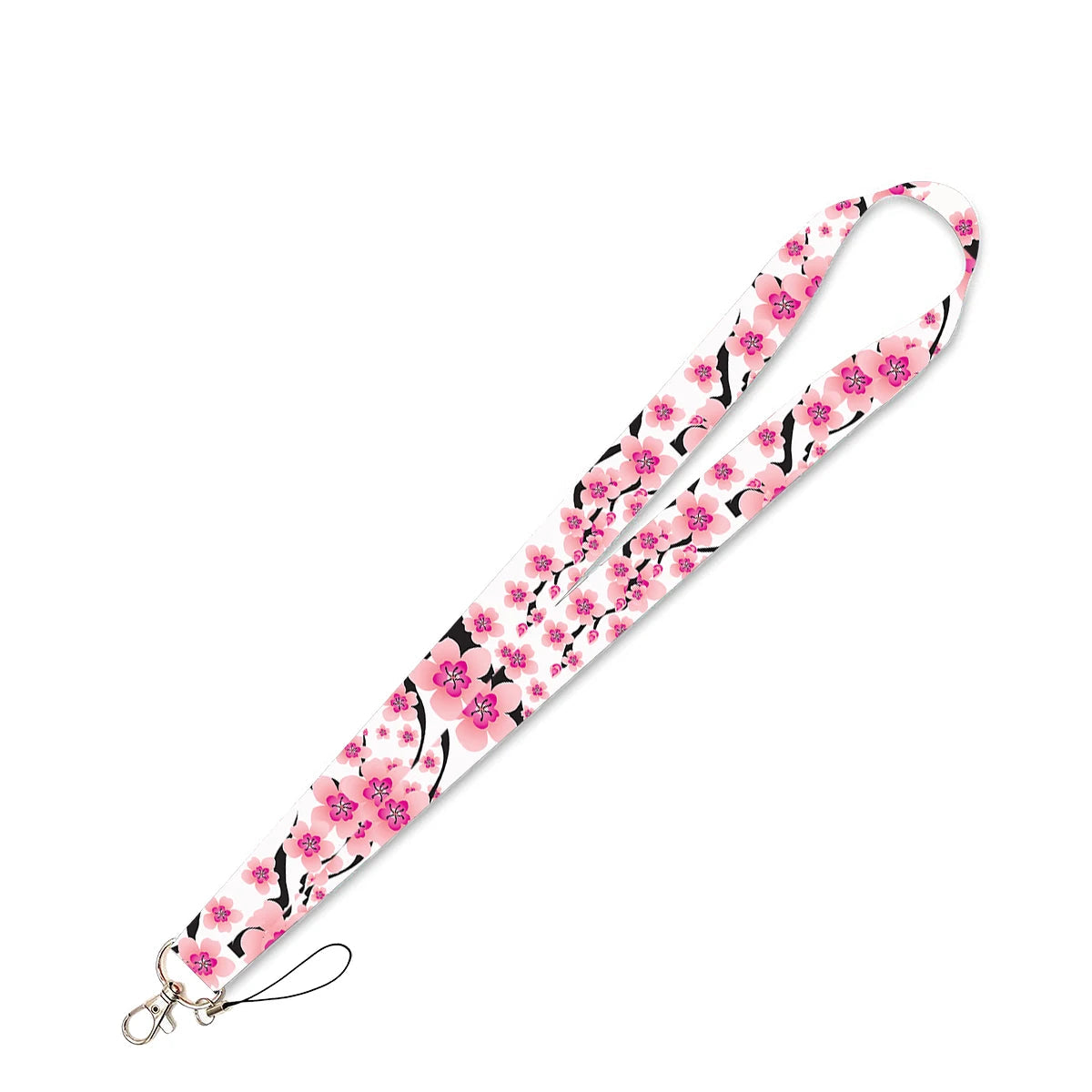 Tejesa 2pcs Beautiful Lanyard Keys Chain Badge Holder ID Credit Card Pass Hang Rope Lariat Mobile Phone Charm Accessories Gifts Wholesale