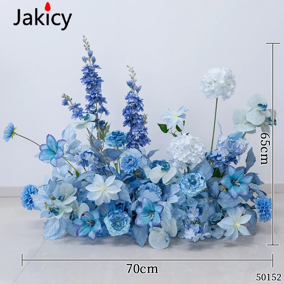 Wedding Decoration Hanging Flower Row Background Arch Decor Artificial Flowers Road Lead Flower Ball Floral Backdrop Arrangement