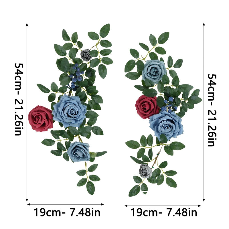 Tejesa Wedding Artificial Flowers /Decoration Rose Flower Row for Wedding/ Arches Home Front Door Decor