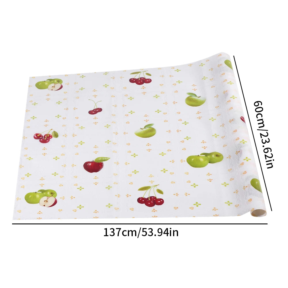 Drawer Shelf Liner Kitchen Cabinet Drawer Liner EVA Refrigerator Pad Waterproof Oil Thickened Table Pad Picnic Pad Non-adhesive