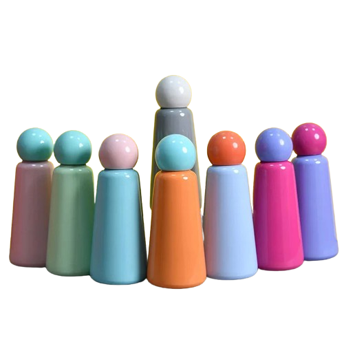 Hemasa 500ML Cup Double Stainless Steel Vacuum Protects Heat And Cold Creative Household  Outer Double Deck WATER BOTTLE