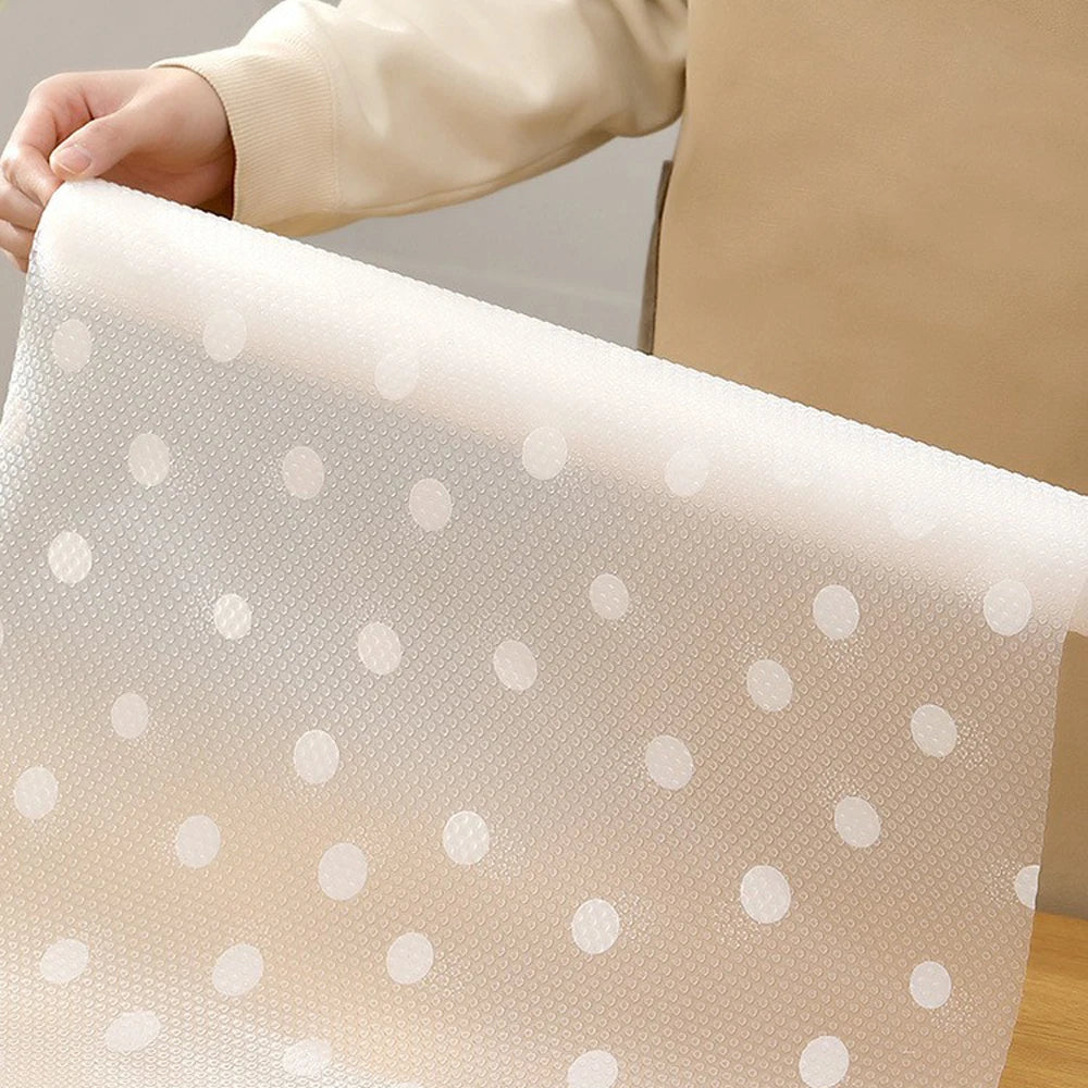 Tejesa 30x130CM Non-Adhesive Kitchen Cabinets Shelf Liner Non-slip Waterproof Drawer Liners for Cupboard Dresser Bathroom Kitchen