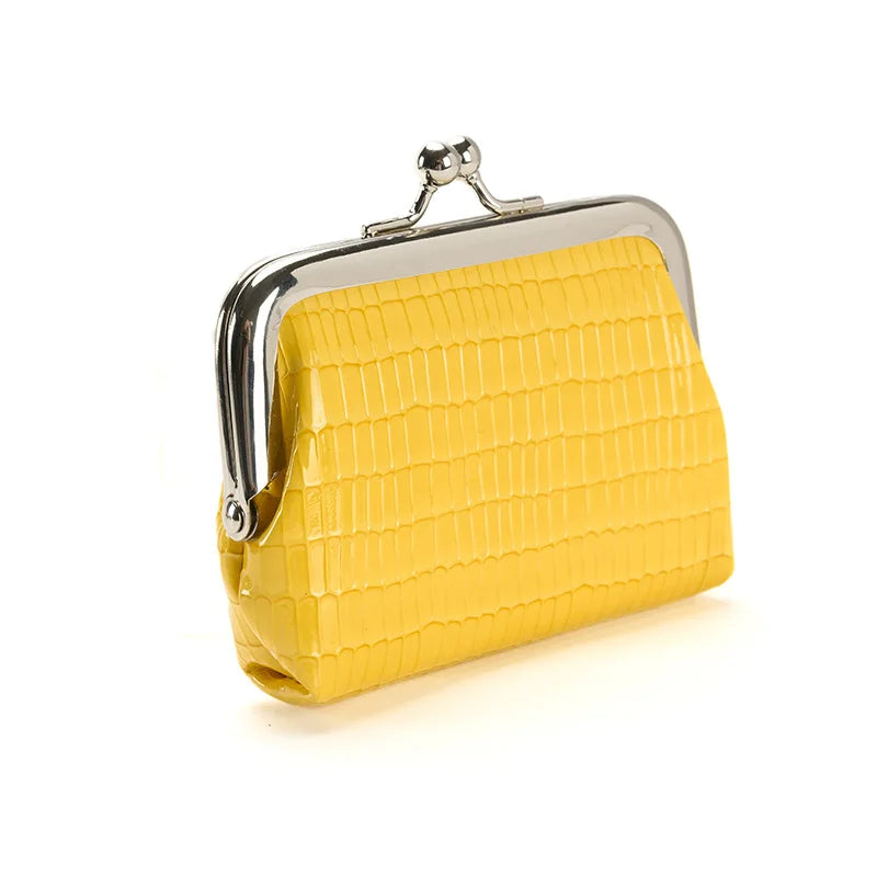 Hemasa  Women Short Wallet Ladies PU Vintage Coin Purse Zipper Large Capacity Multi Card Pocket Money Clip Mini Wallet