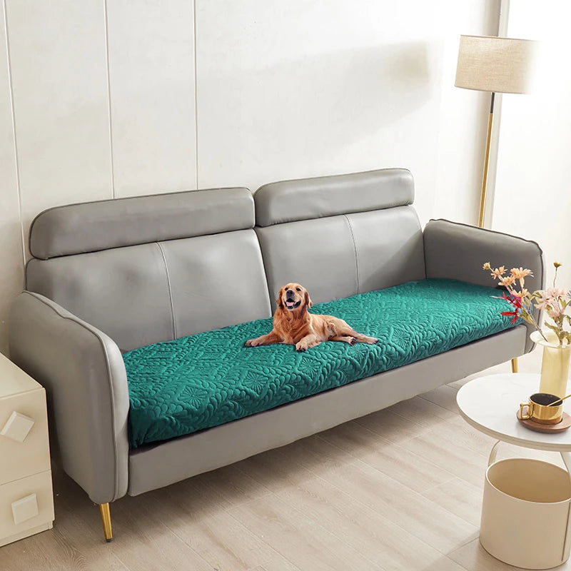 Dirt-Proof Bedspread Waterproof Dog Bed Cover Pet Blanket for Furniture Bed Protector Couch Cover for Dogs Cats Non-Slip Backing