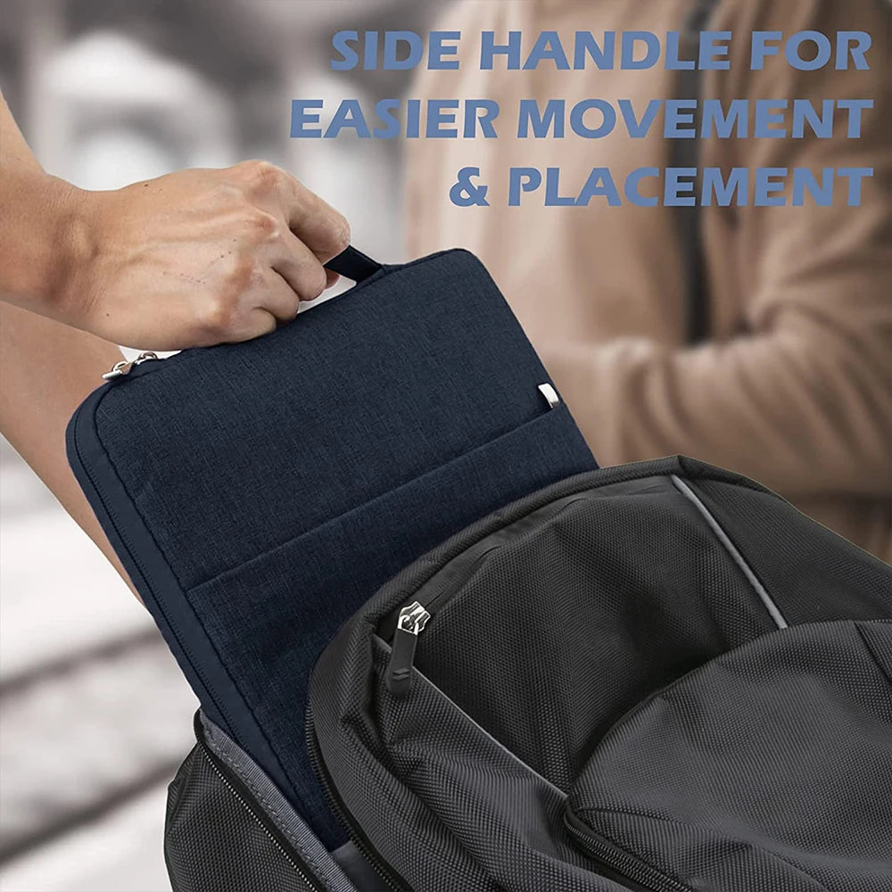 Tejesa Portable Laptop Sleeve Bag Soft Cover 11 12 13 14 15 15.6 16 Inch for Macbook Huawei Xiaomi HP Dell Lenovo Laptop Sleeve Handbag