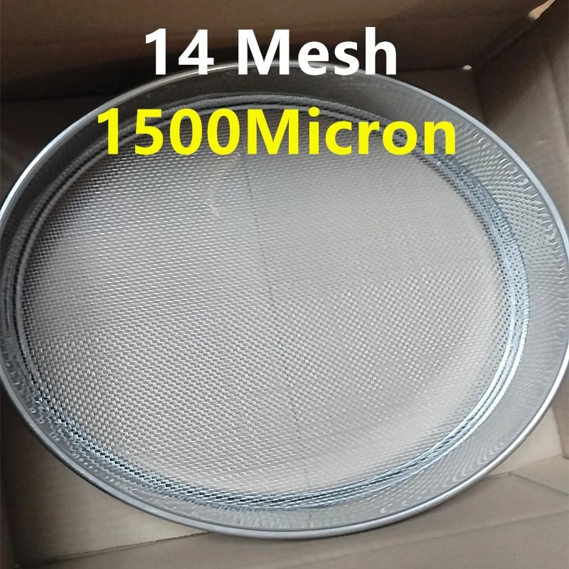 Hemasa 4-500M Round Stainless Steel Shakers Kitchen Flour Powder Filter Screen Soil Strainer