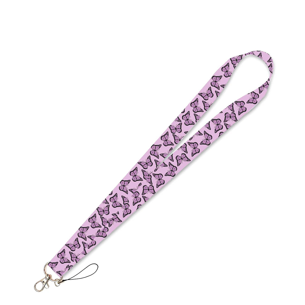 Tejesa 2pcs Beautiful Lanyard Keys Chain Badge Holder ID Credit Card Pass Hang Rope Lariat Mobile Phone Charm Accessories Gifts Wholesale