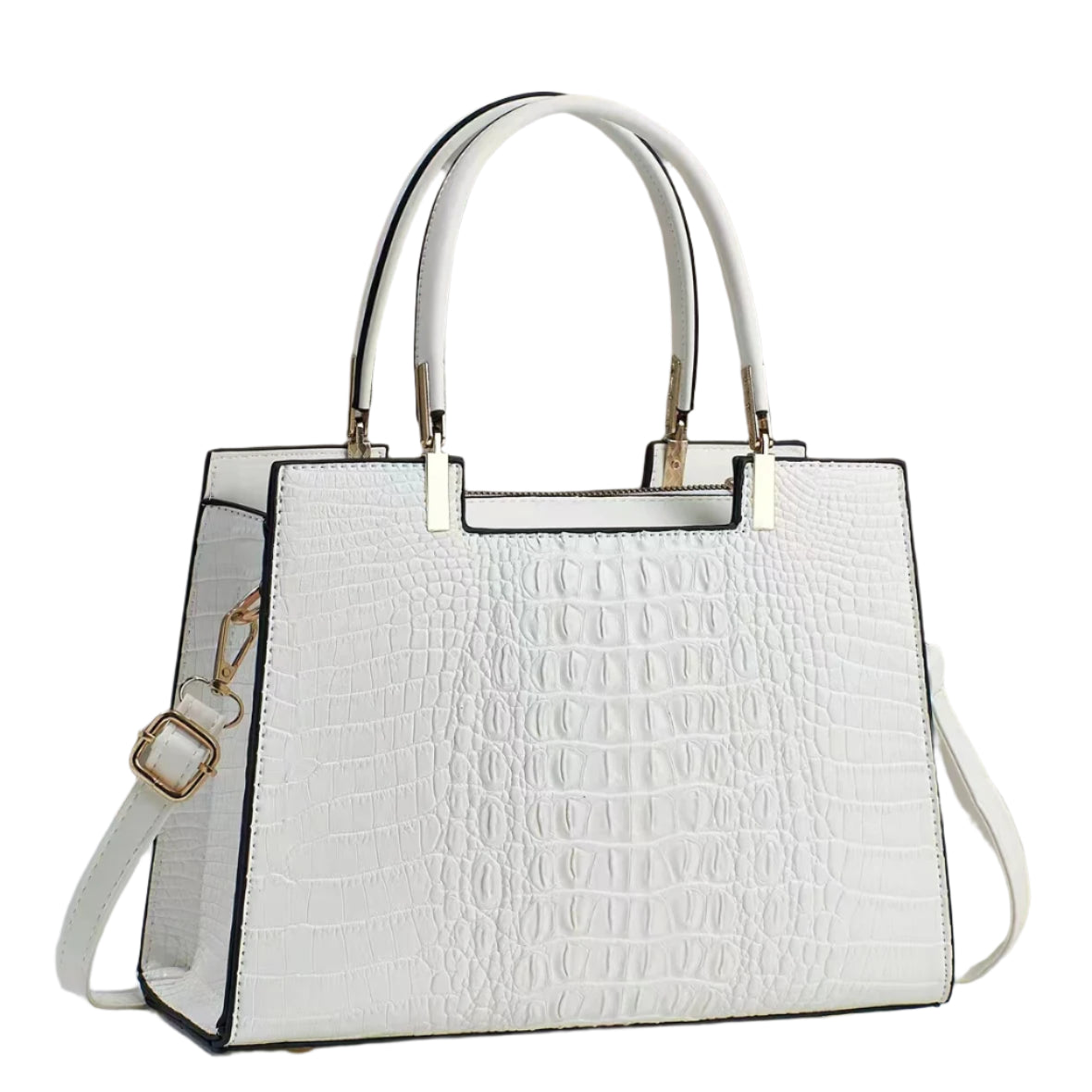 Hemasa Crocodile print women's handbag   atmospheric texture all matching single shoulder crossbody bag