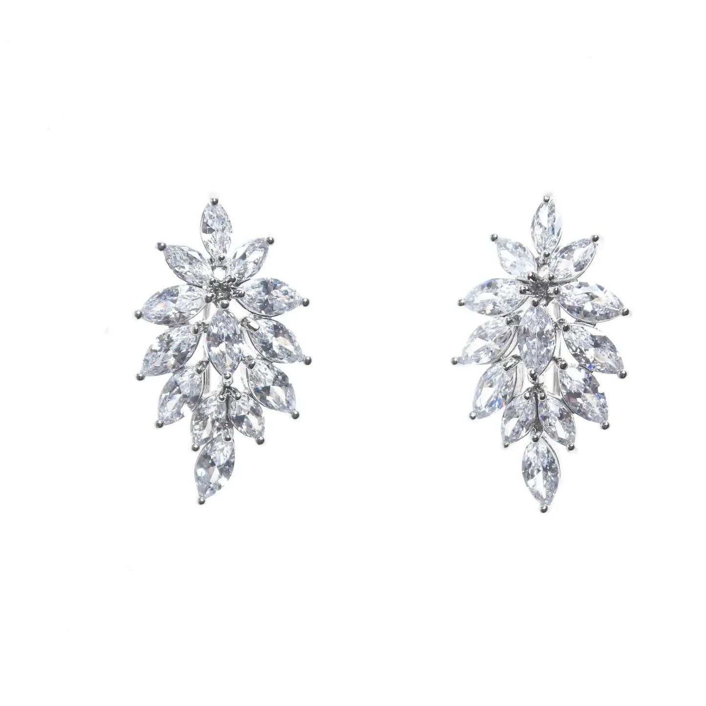 Leaf Shaped Earrings Women's Fashion Jewelry Simple Design Cross-Border Accessories Elegant Feelings from Mainland China