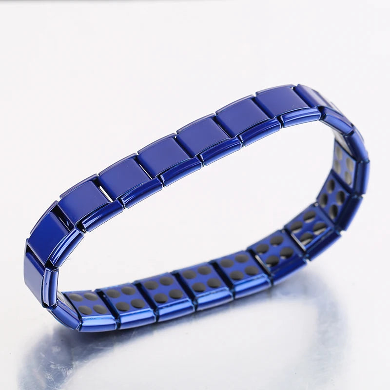 Hemasa  Stainless Steel Elastic Magnetic Bracelets For Women
