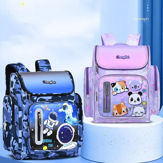 2024 Waterproof Children School bags for Boys Girls Kids Cartoon Schoolbag Orthopedic Primary School backpack mochilas infantil