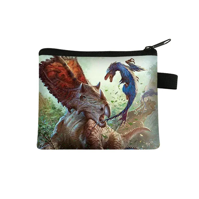 Tejesa Animal Theme Coin Purse /Children's Mini Zero Wallet Zipper Storage Pocket Bag Card Holder Kids Gift