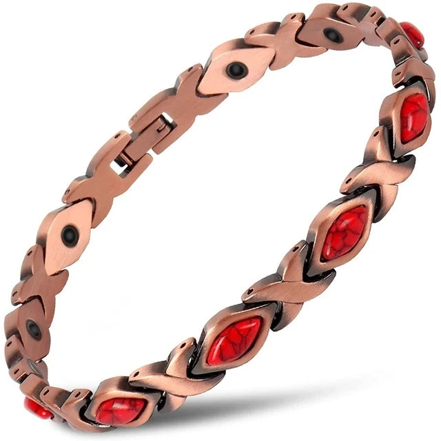 Hemasa  Stainless Steel Elastic Magnetic Bracelets For Women