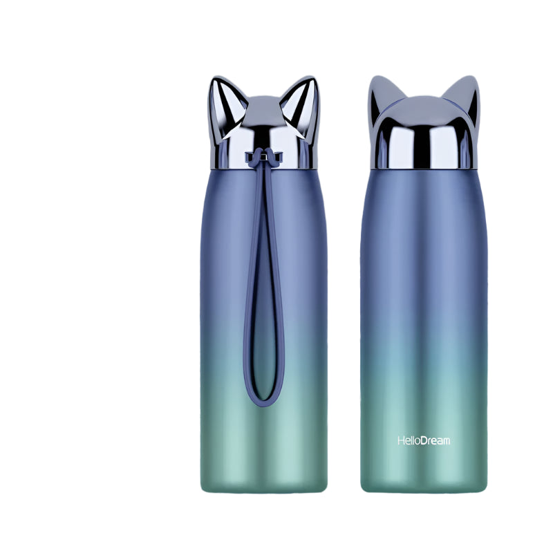 Hemasa 300ml  Steel Water Bottle /Small Coffee Thermos Cup With Lid