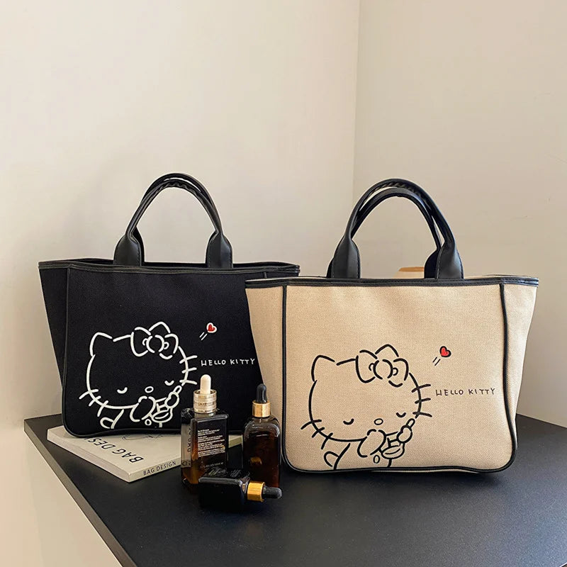 Hemasa Hello Kitty Cosmetic Bag /Handbags for Woman