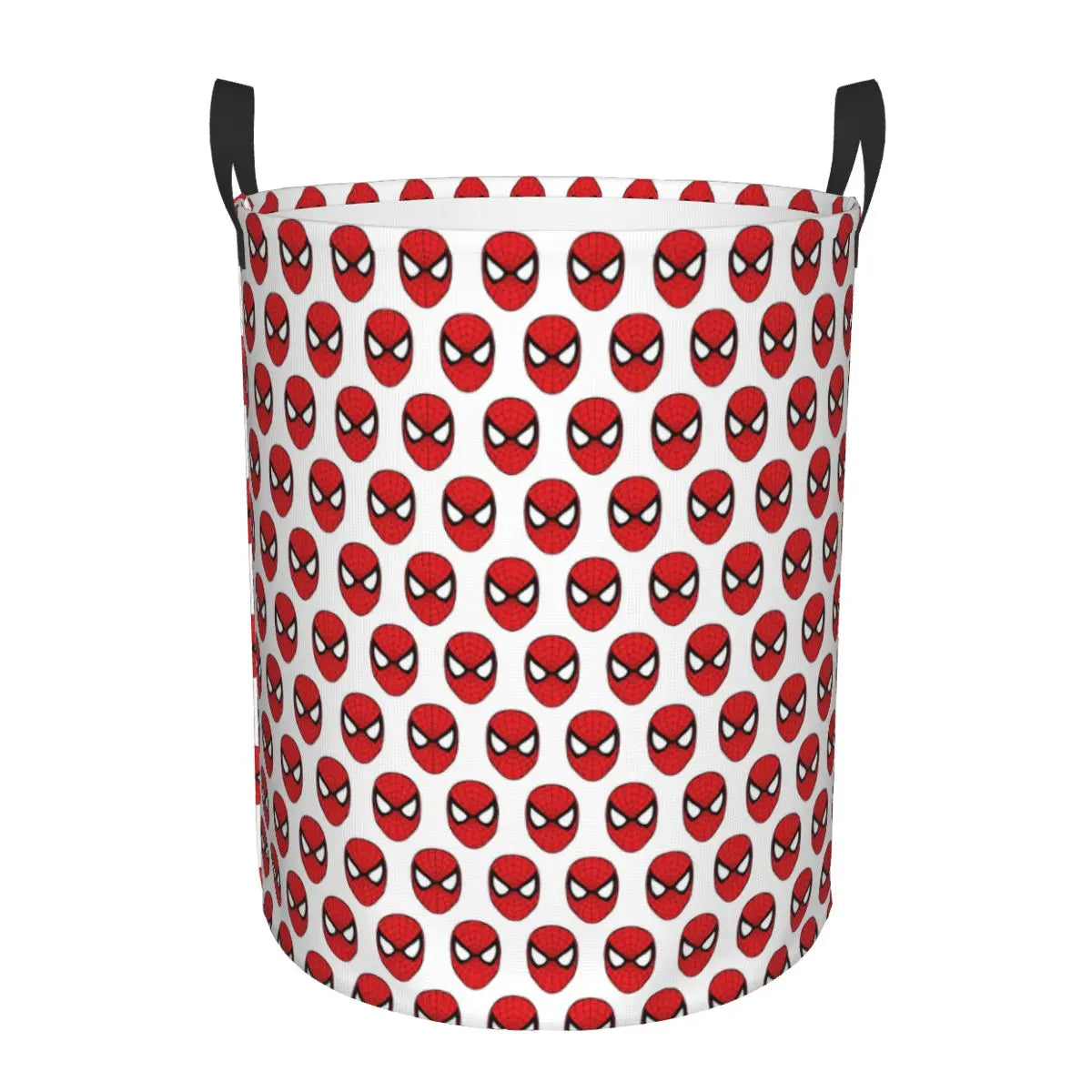 Custom Action Spider Man Comics Laundry Hamper Large Storage Basket Superhero Movie Girls Boys Toy Organizer