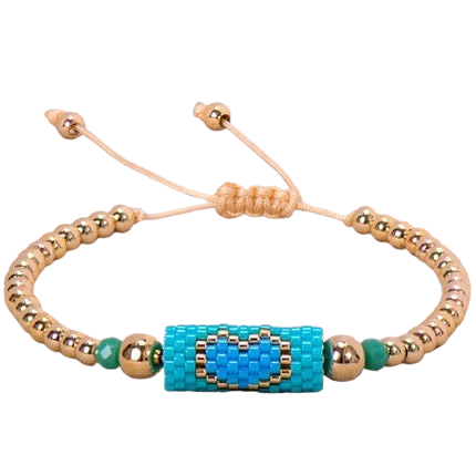 Hemasa Miyuki Bead Bracelet Boho Style Woven Adjustable Thread  For Women Jewelry Heart Ladies Accessory Birthday Gifts Party 2023 New