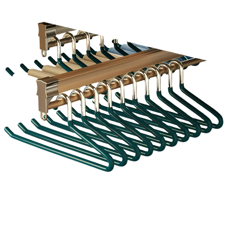 Hemasa 10PCS/20PCS/30PCS Goose-Shaped Seamless Z-Line Pants Rack Drying Pants Drying Rack Wardrobe hangers