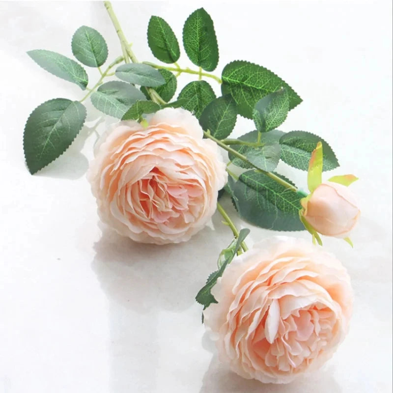 5/10pcs Long Stem Artificial Rose Bouquet Home Decoration Accessories Valentine's Day Fake Flower Photo Prop Wedding Holiday Diy