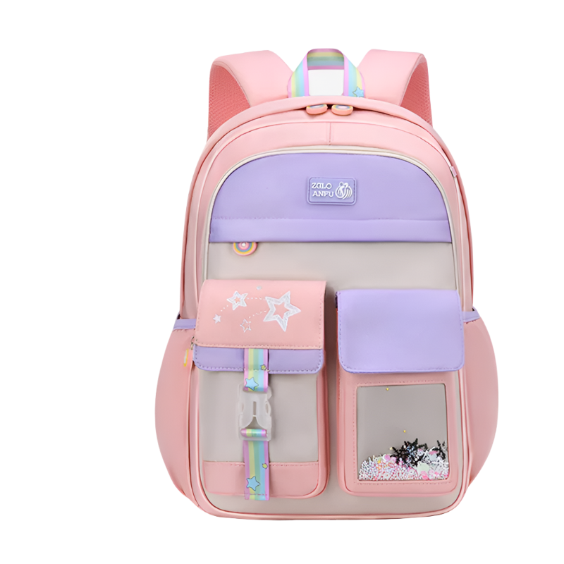 Hemasa Children School Bags For Girls Kids Satchel Primary Orthopedic School Backpacks Princess Backpack teenager Schoolbag knapsack