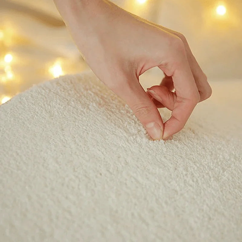 Living Room Large Area Light Luxury High End Building Block Carpet Fluffy Soft Bedroom Carpets Rainbow Square Thickened Rug 러그