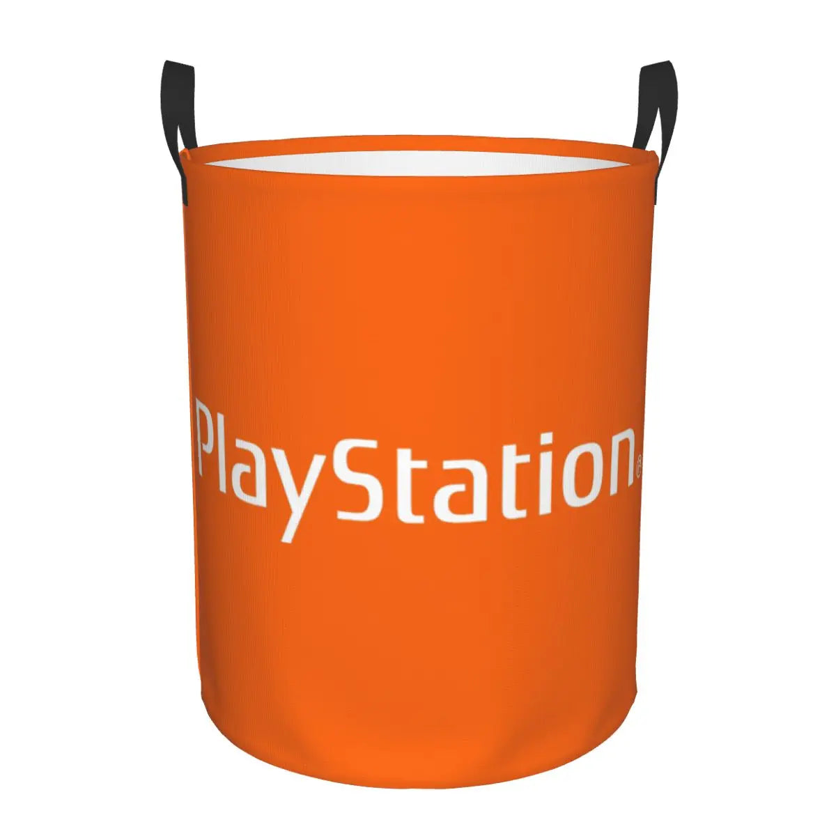 Customized Playstations Buttons Laundry Basket Collapsible Game Gamer Gift Clothes Toy Hamper Storage Bin for Kids Nursery