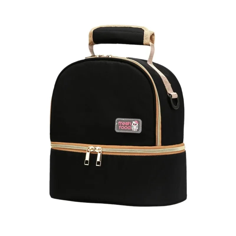 Hemasa Double-layer Breast Milk Backpack Milk Bottle Fresh-keeping Insulation Bag Milk Bag Milk Storage Backpack Bag