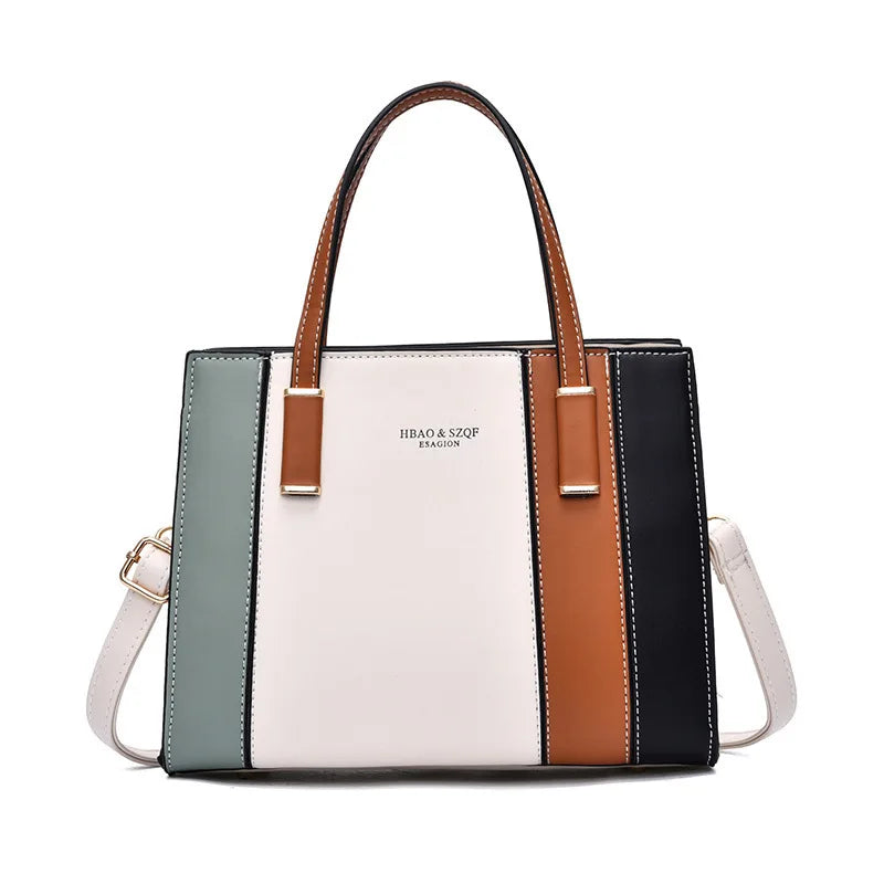 Hemasa  Women  Leather Handbag  High Quality Shoulder Bag
