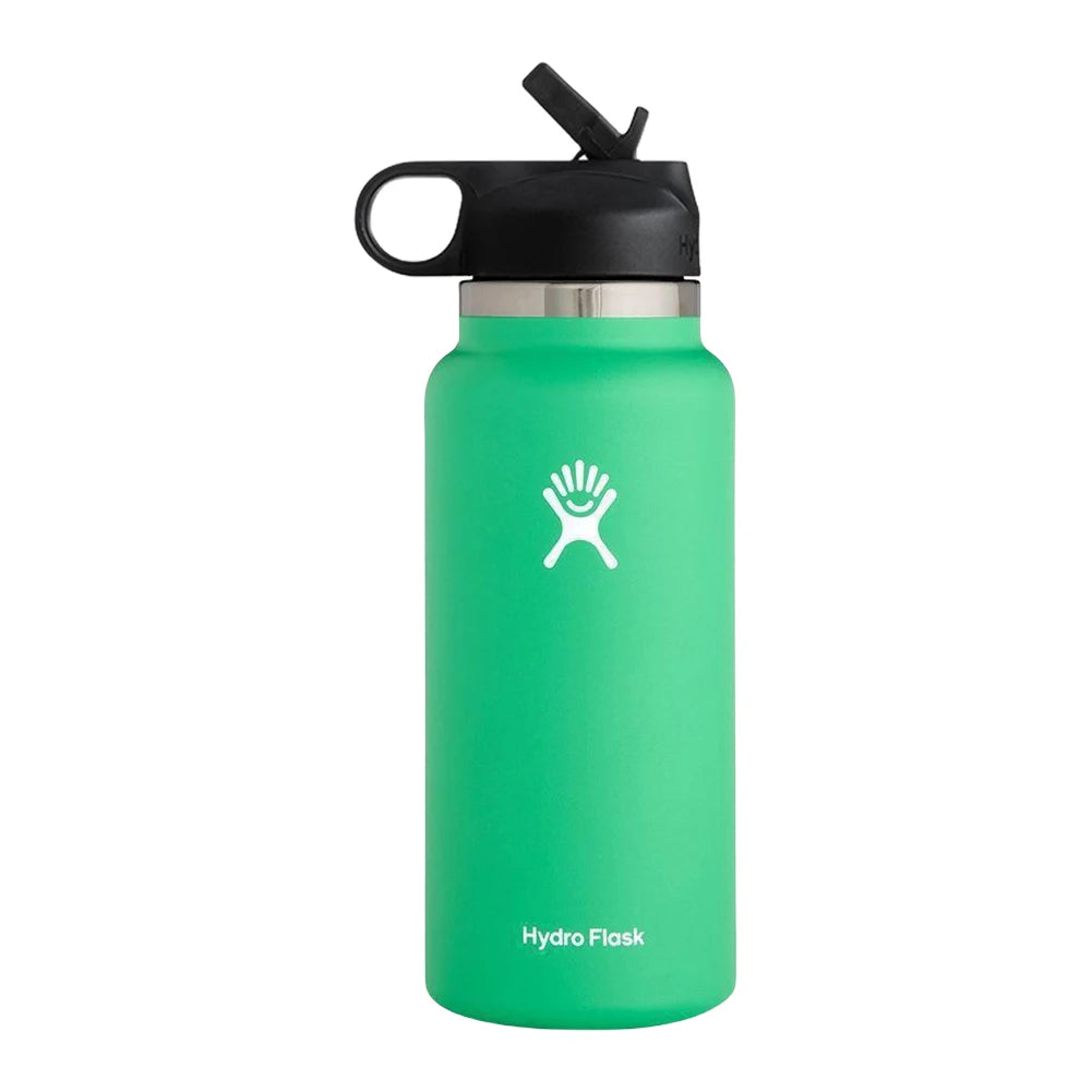 Hemasa 40oz Sports Water Bottle Insulated Vacuum Water Bottle Flex Cap Straw Lid Stainless Steel Vacuum Flask for Coffee Tea and Drinks