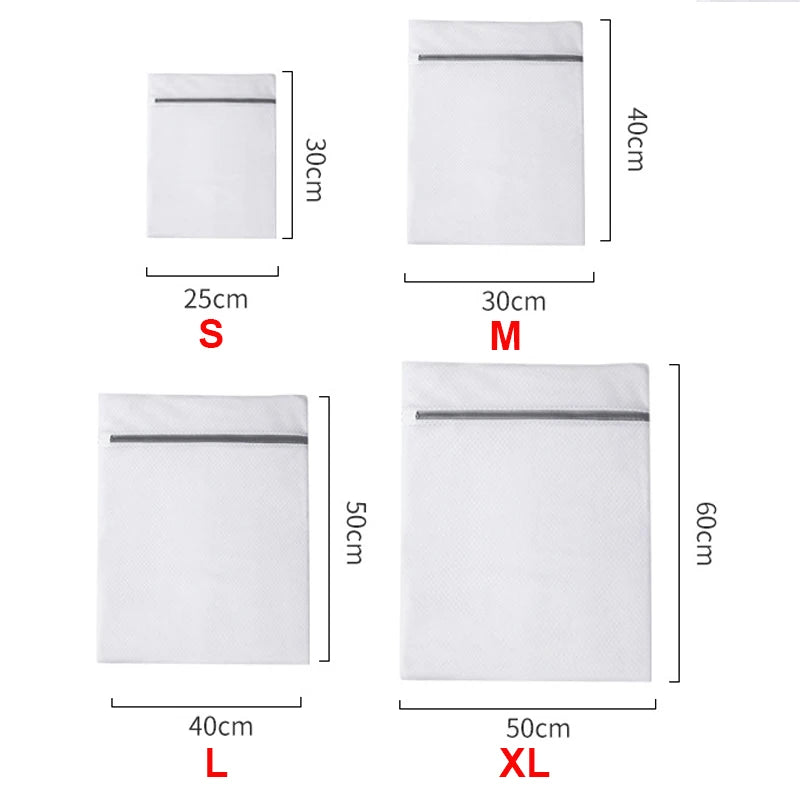 4PCS/1PC/1 Set Mesh Laundry Bag Laundry Wash Bags Coarse Net Laundry Basket Laundry Bags for Washing Machines Mesh Bra Bag