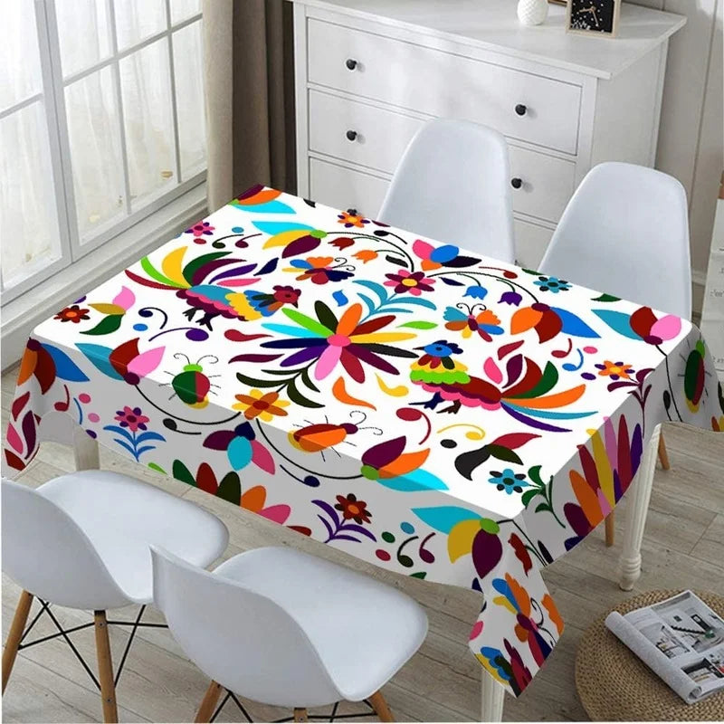 Hemasa Creative Flower Tablecloth/ Bohemian Table Cloth