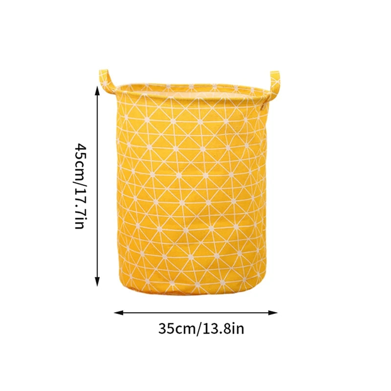 Foldable Laundry Basket Dirty Clothes Laundry Hamper Toy Storage Organizer Bucket Large Capacity Baskets Japanese Laundry Bag
