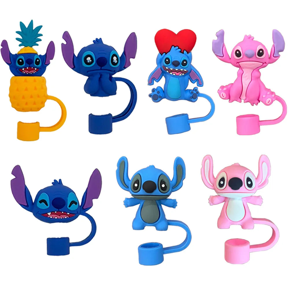 Hemasa Reusable 10mm Silicone Straw Topper Compatible With Dust-Proof Straw Tips Lids