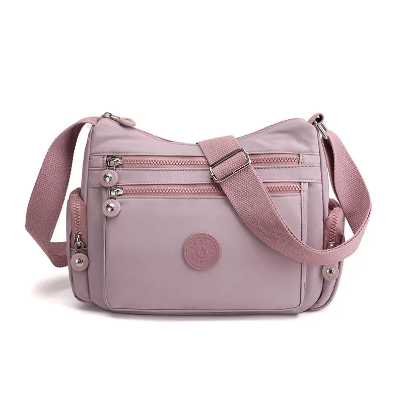 Printing Shoulder Bags for Women Waterproof Crossbody Casual Multifunction Shopping Handbag Large Capacity Messenger Bag Female